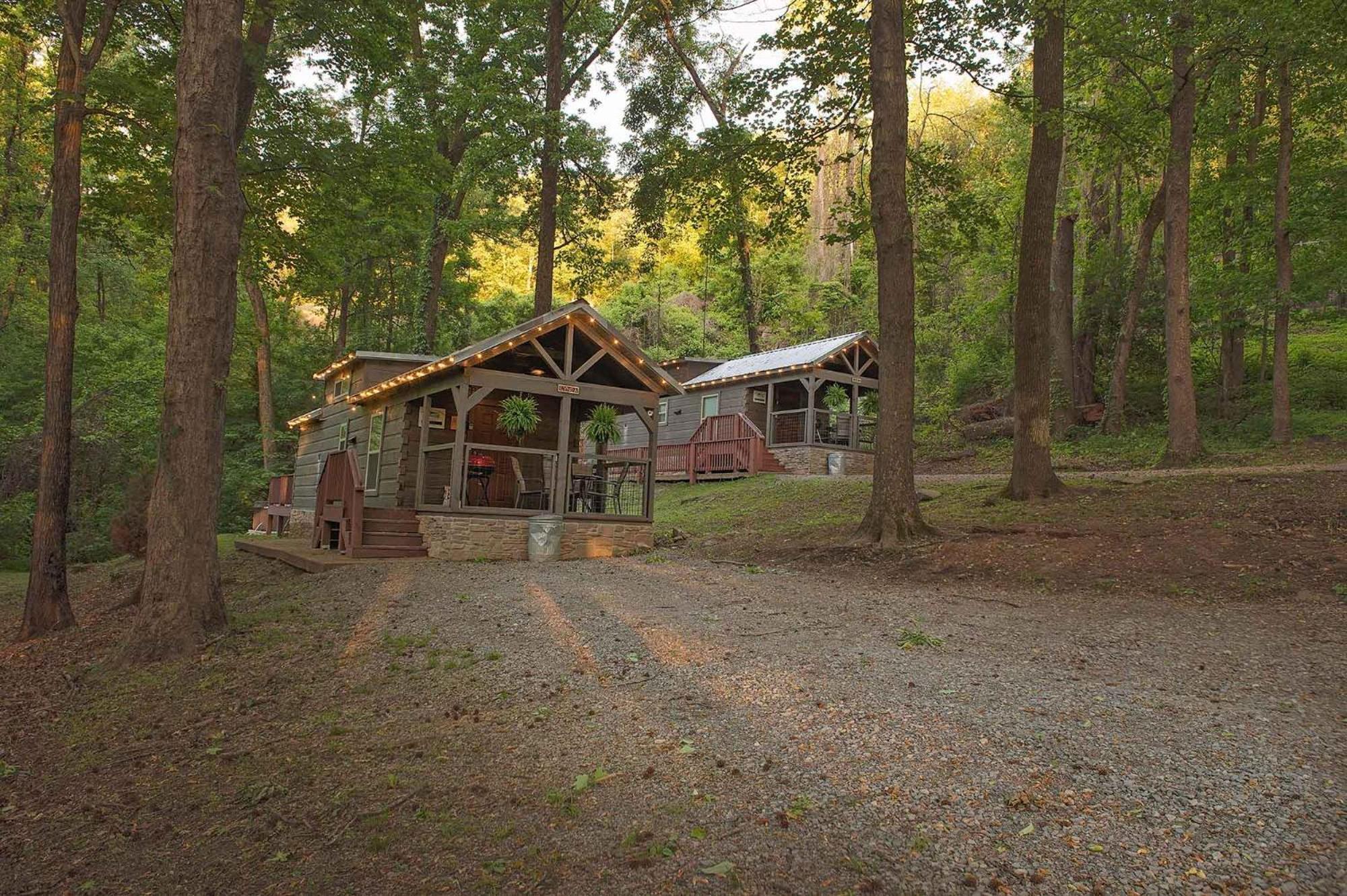 Tiny Cabin Village Private Hot Tub Lynda Cabin Τσαττανούγκα Εξωτερικό φωτογραφία