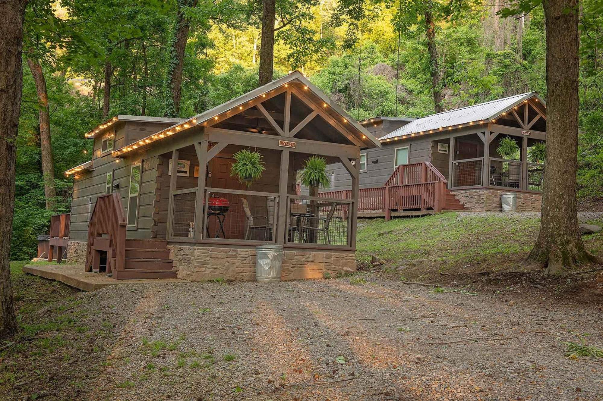 Tiny Cabin Village Private Hot Tub Lynda Cabin Τσαττανούγκα Εξωτερικό φωτογραφία