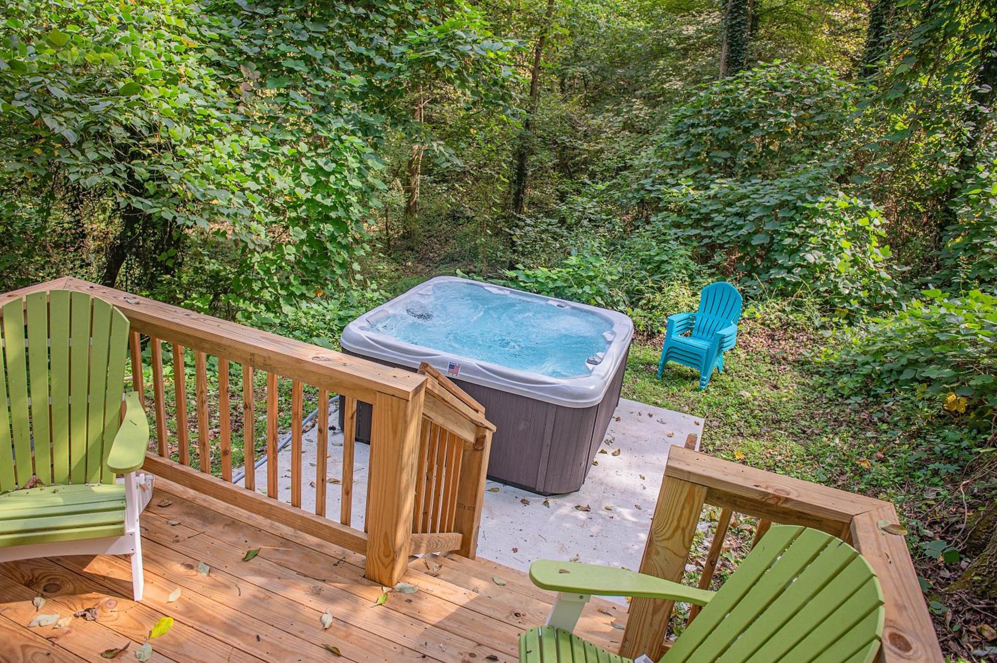 Tiny Cabin Village Private Hot Tub Lynda Cabin Τσαττανούγκα Εξωτερικό φωτογραφία